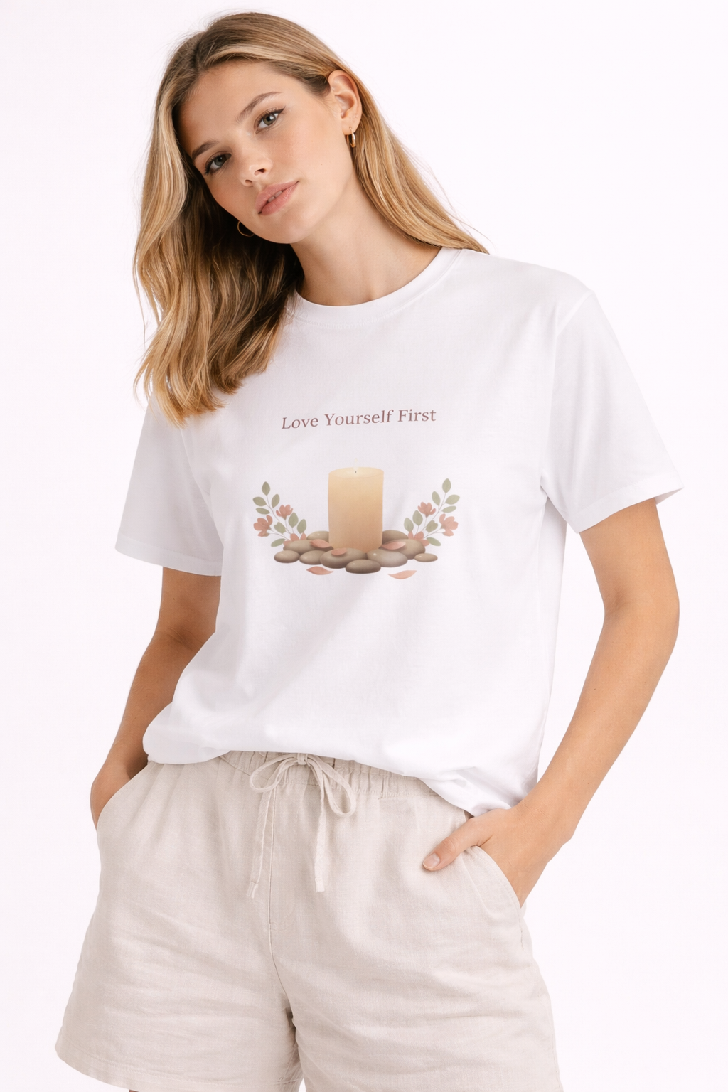 Love Yourself First Tee | Self‑Love Valentine, Self Care Shirt